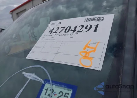 2016 Ram 1500 Express из США, поврежденный, VIN 1C6RR7KG3GS277098